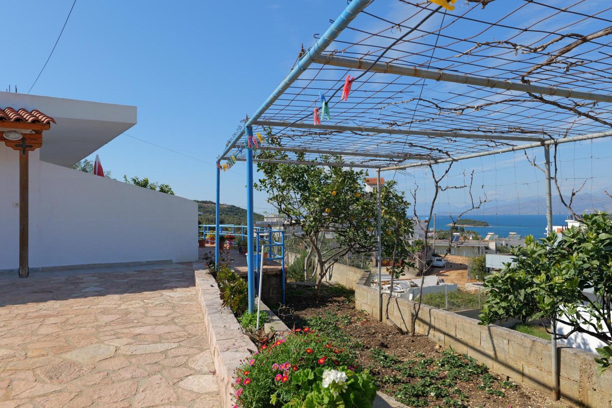 Guesthouse Blue Sky Ksamil Zewnętrze zdjęcie